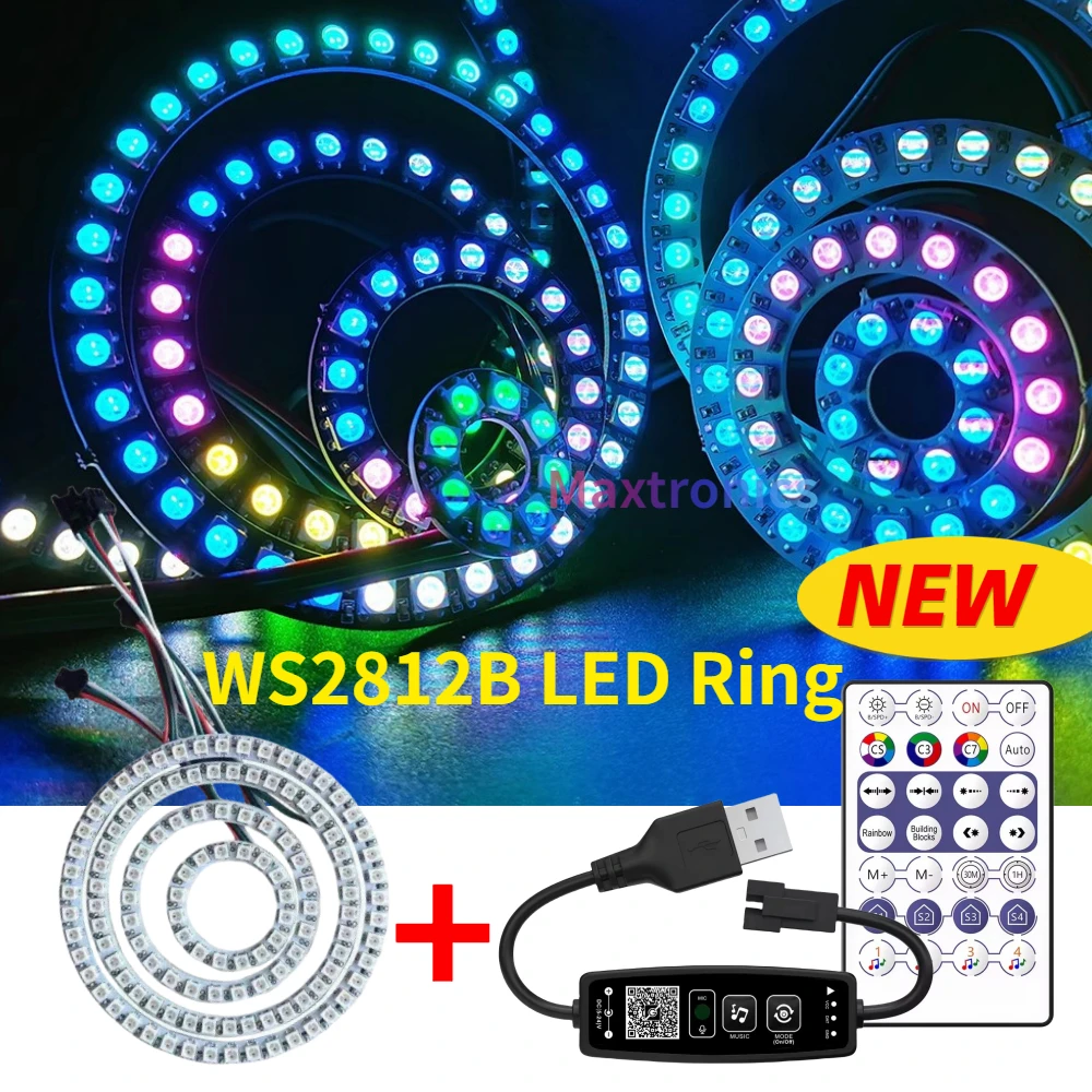 WS2812B RGB Led Halka Kiti Bir - Ws2812B incelemesi ve fiyatı